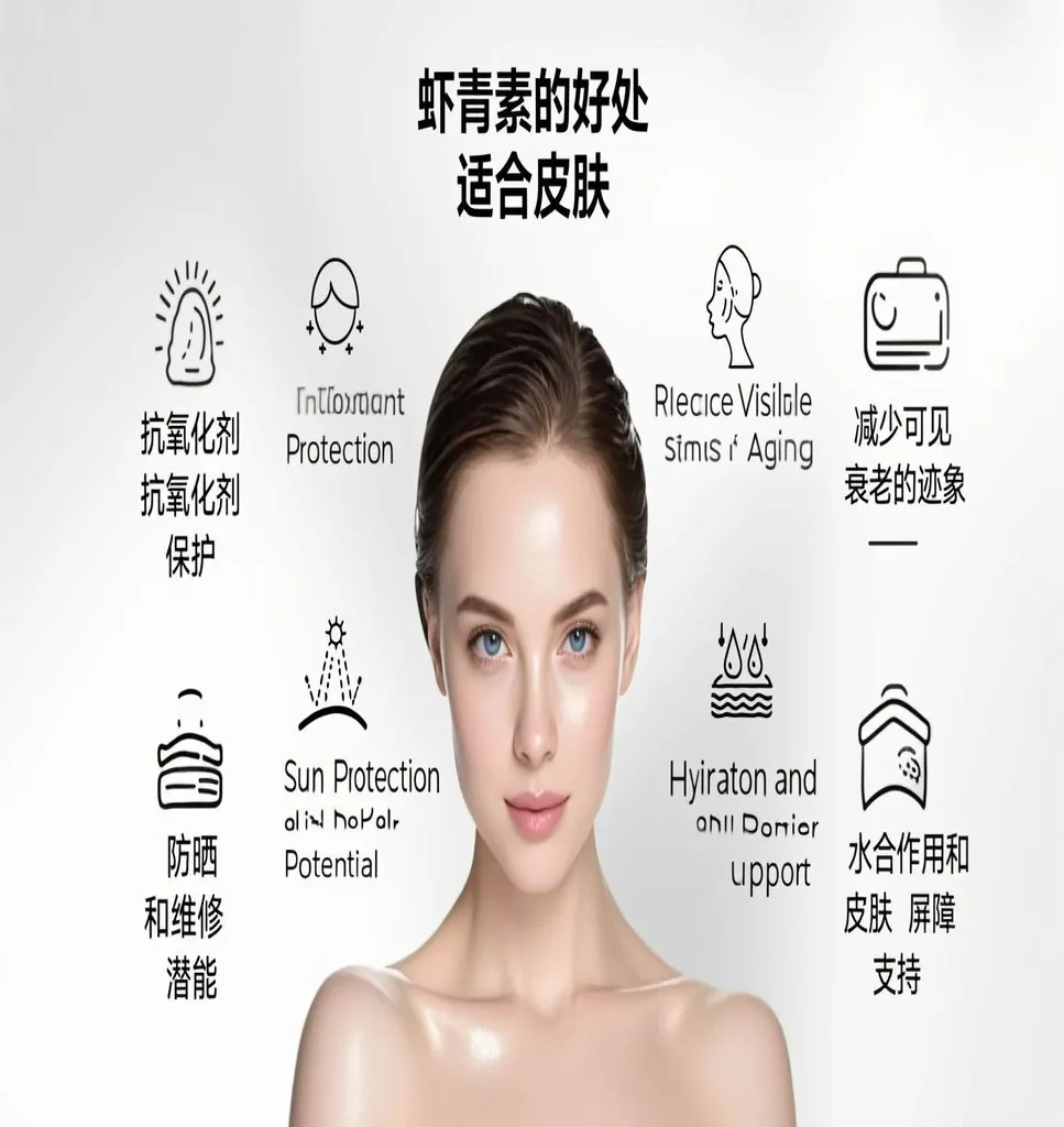 虾青素的护肤功效