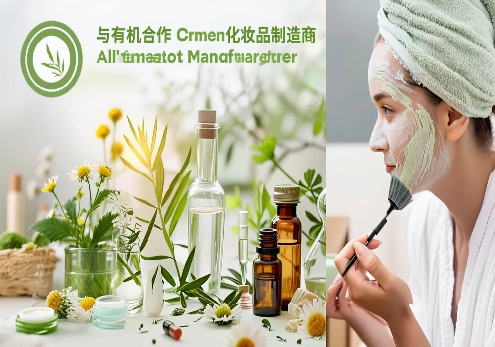 与有机化妆品制造商合作