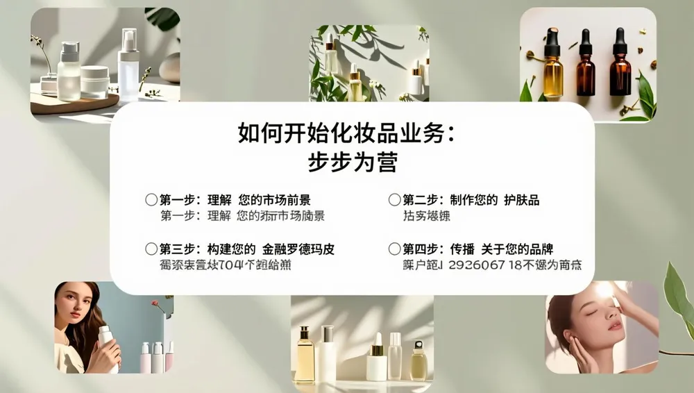 如何创办化妆品业务
