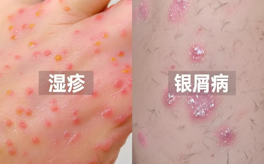 湿疹和牛皮癣