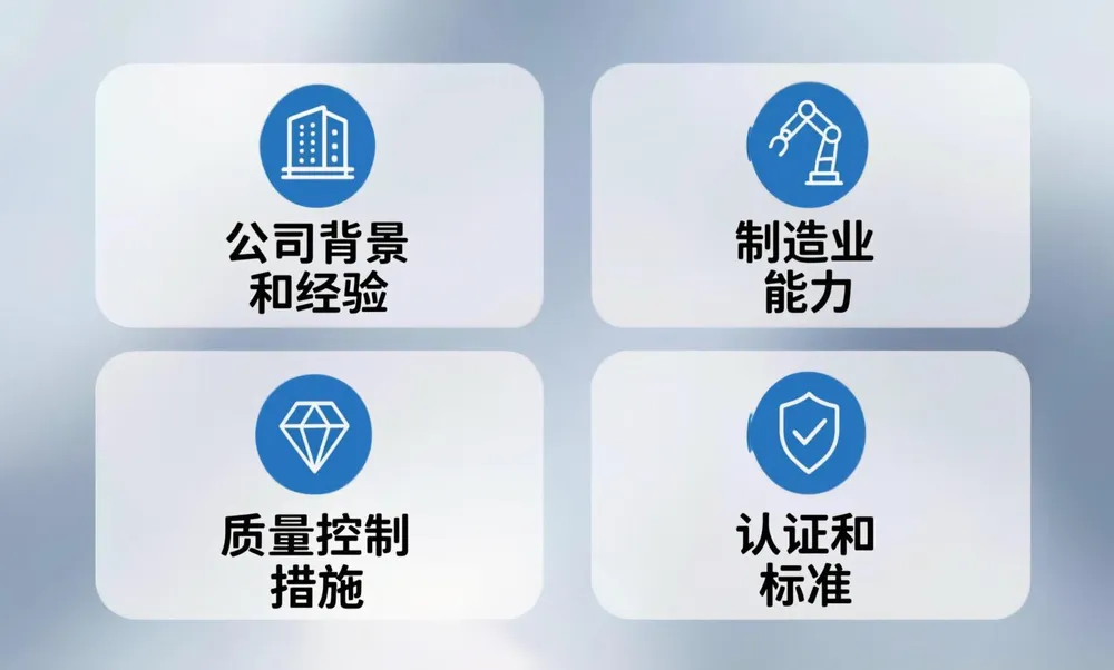 评估制造商