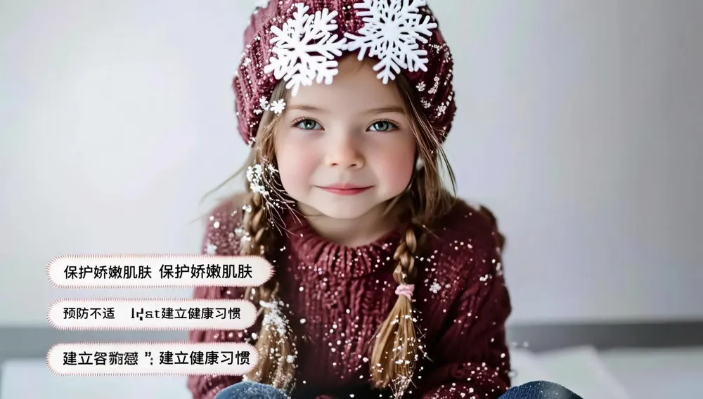 冬季儿童护肤