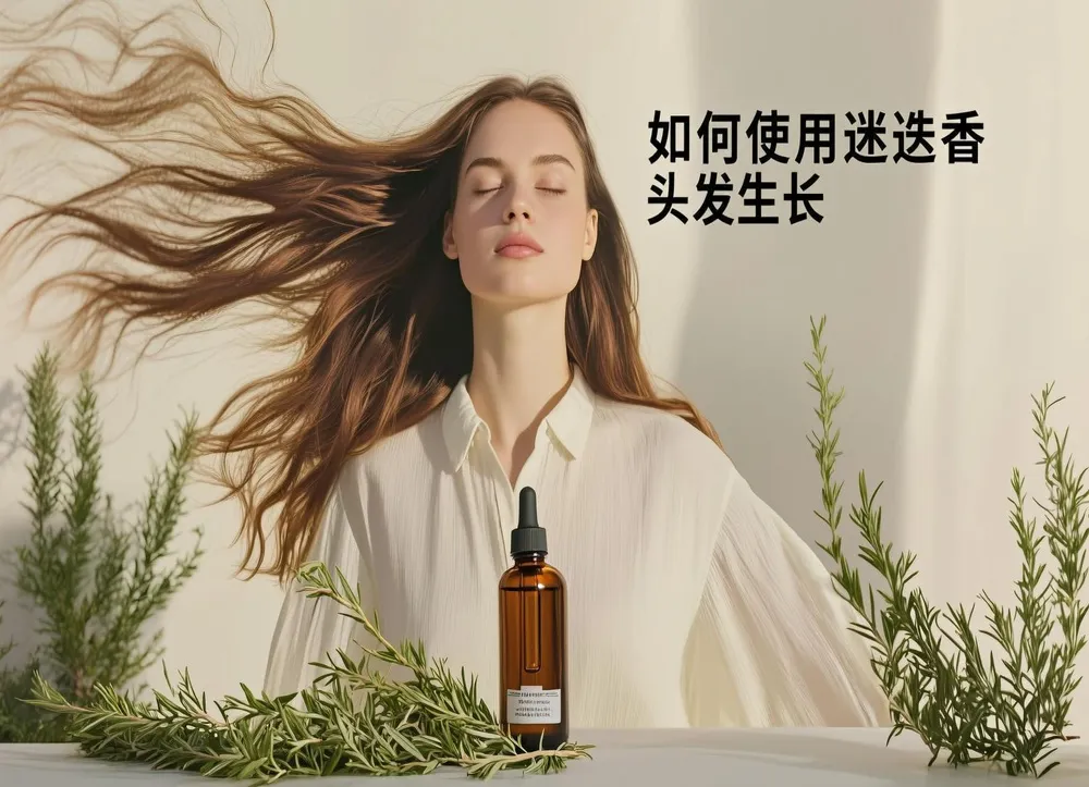 如何使用迷迭香促进头发生长