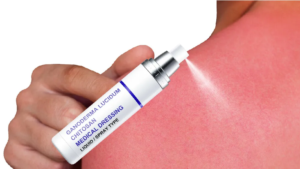 medical dressing spray type
