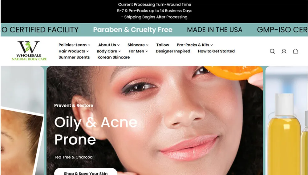 Wholesale Natural Body Care Wholesale Natural Body Care